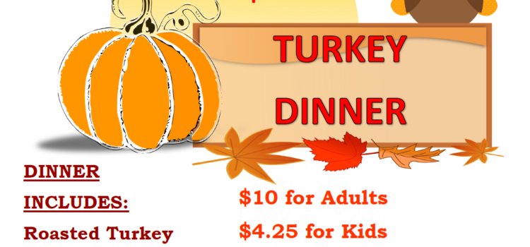 Lisburn’s Annual Fall Turkey Dinner Approaches