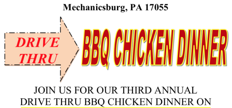Drive-thru Chicken BBQ Dinner Returns Oct. 14