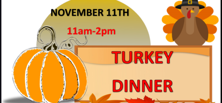 Gobble a Great Meal at the Annual Fall Turkey Dinner
