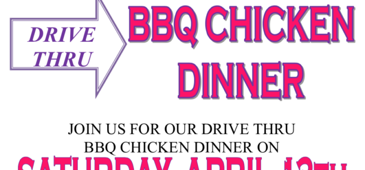 Drive to Lisburn for a BBQ Chicken Dinner April 13