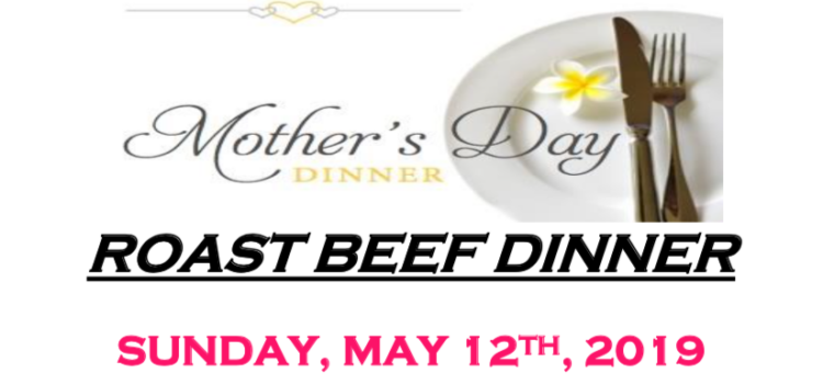 Treat Mom to a Roast Beef Dinner on May 12