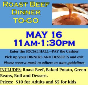 roast beef to-go dinner