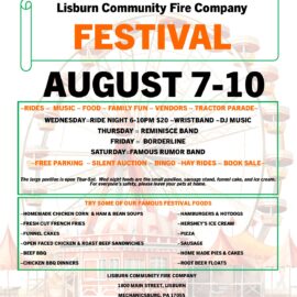 Join the Fun at Lisburn Community Fire Company Festival, August 7-10