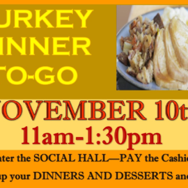 Dine & Donate: Turkey Feast Benefits Lisburn Community Fire Company