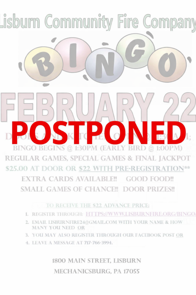 feb 22 bongo event postponed
